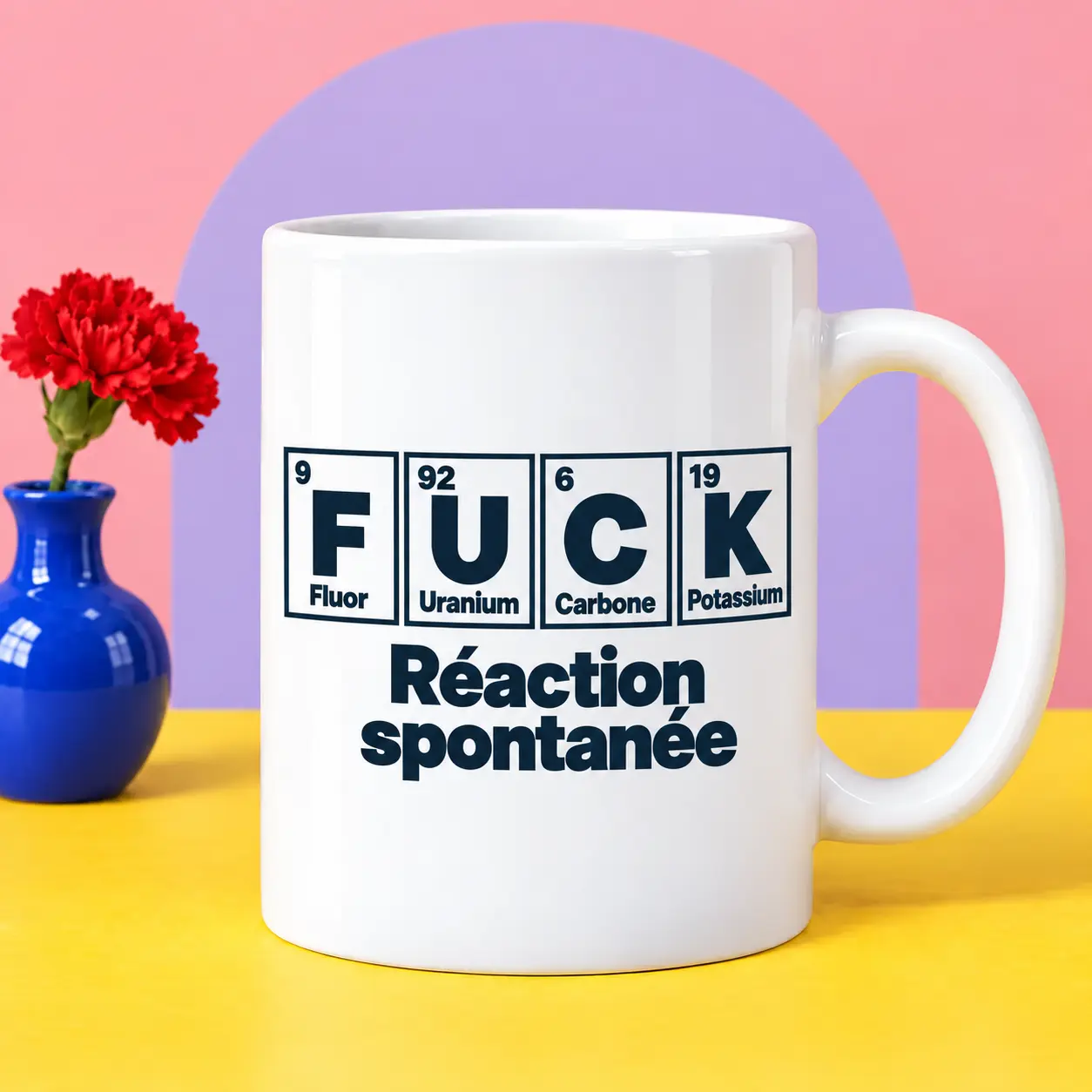 Exemple de création personnalisée sur mug