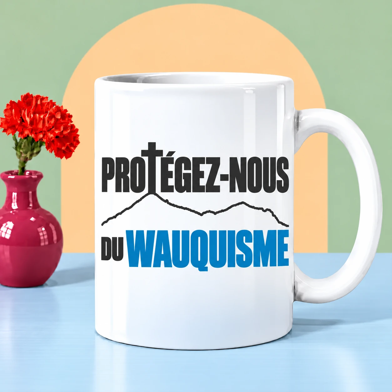 Mug Protégez-nous du Waukisme