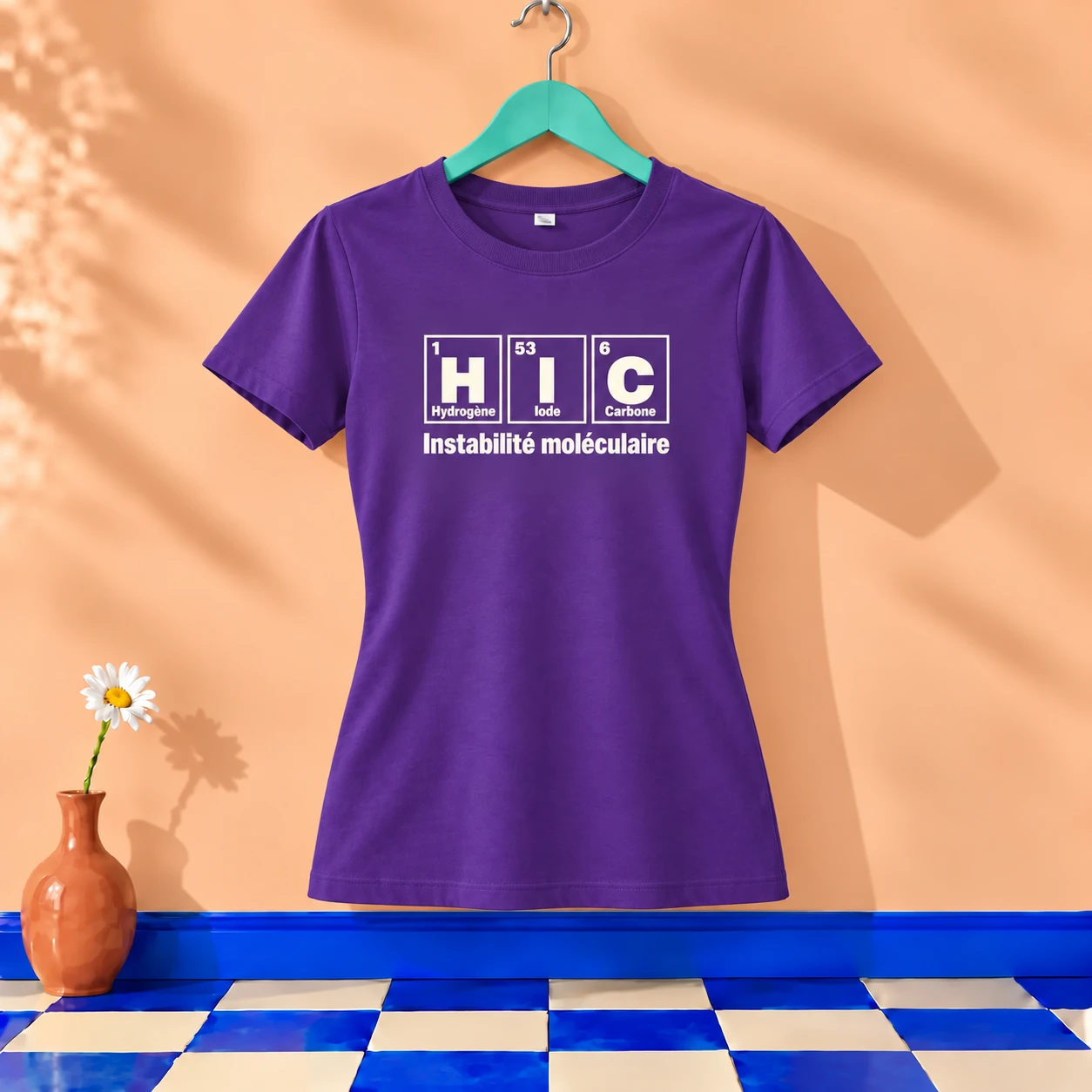 Tee-shirt HIC - Instabilité moléculaire