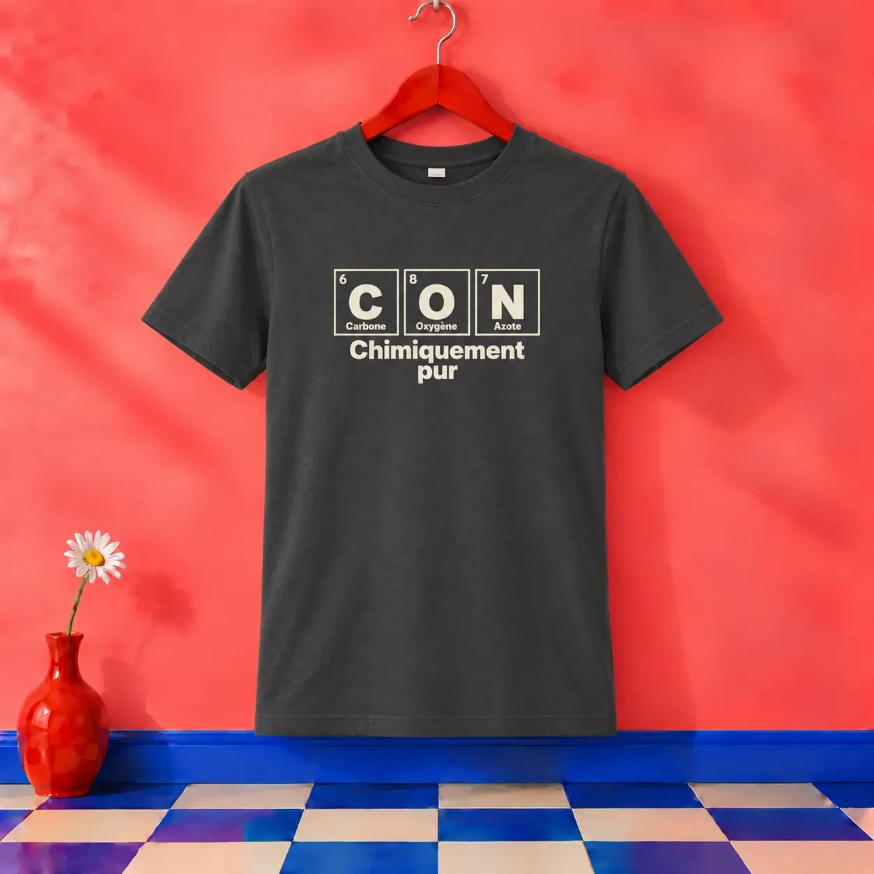 Tee-shirt Con Chimiquement pur